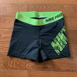 COPY - Black Nike Pro spandex shorts